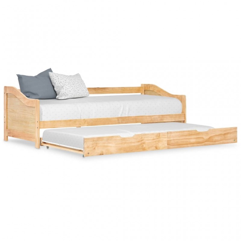 Pull Out Sofa Bed Frame Pinewood 90x200, Pull Out Sofa Bed Size